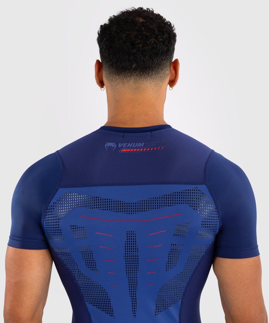 venum technical 3.0 kurzarm-rashguard – nachtblau