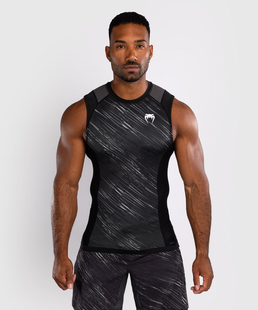 venum rapid ärmelloses rashguard - schwarzsturmgrau