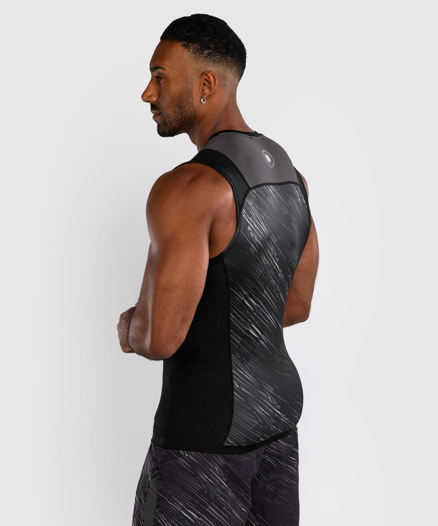 venum rapid ärmelloses rashguard - schwarzsturmgrau