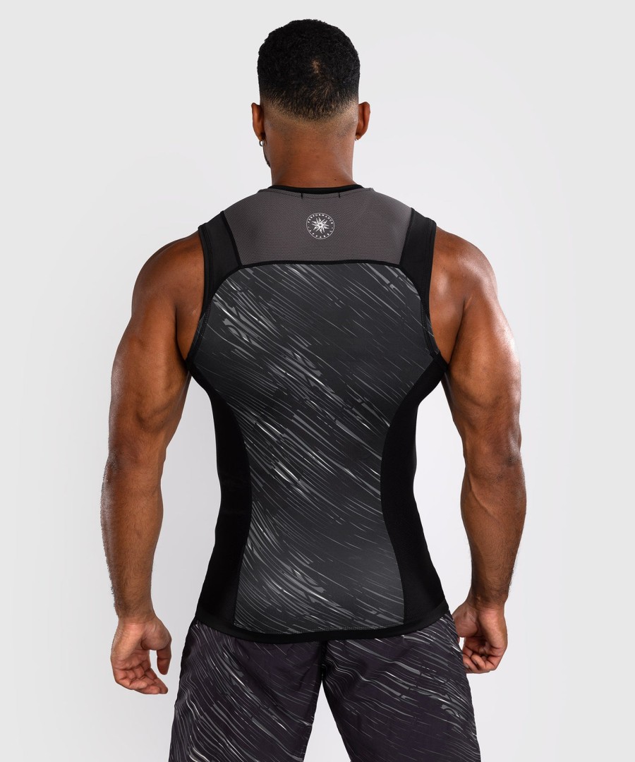 venum rapid ärmelloses rashguard - schwarzsturmgrau
