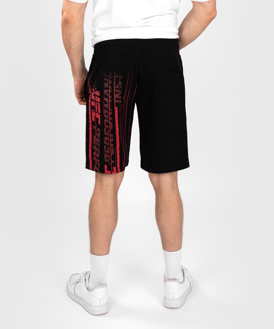 ufc venum performance institute 2.0 herren baumwollshorts - schwarzrot
