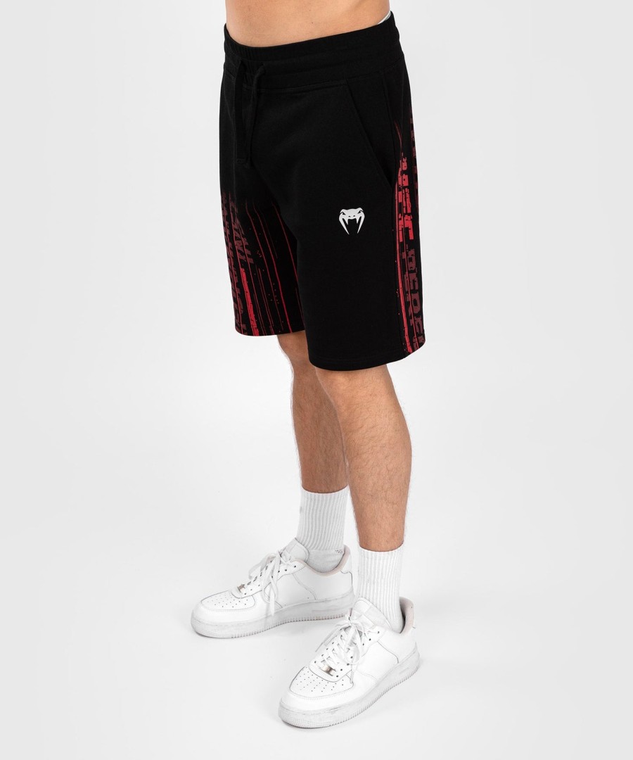 ufc venum performance institute 2.0 herren baumwollshorts - schwarzrot
