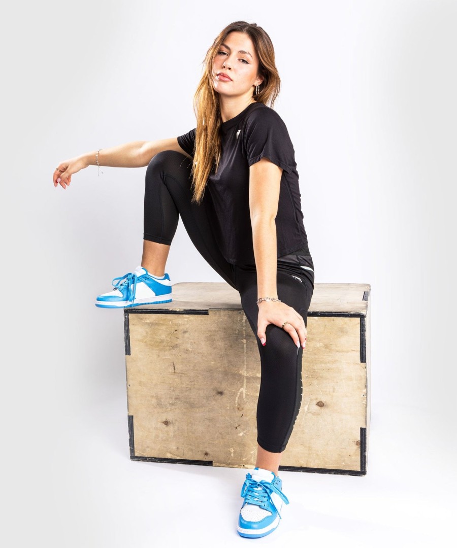 venum glow t-shirt – für damen – schwarz