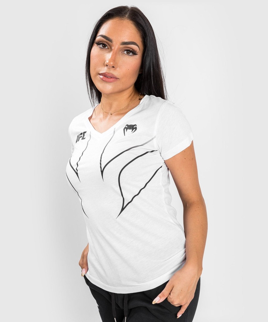 ufc venum fight night 2.0 replica damen-t-shirt – weiß
