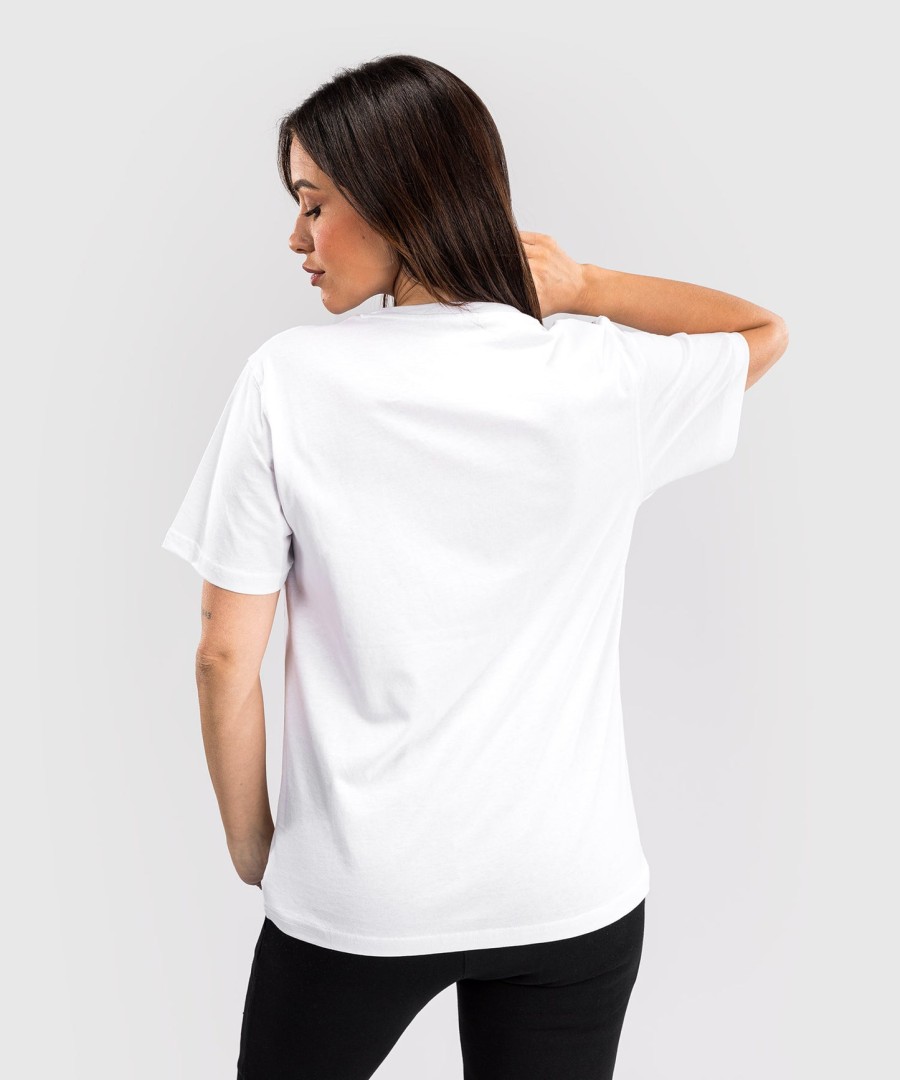 ufc fusion by venum replica damen kurzarm-t-shirt – weiß