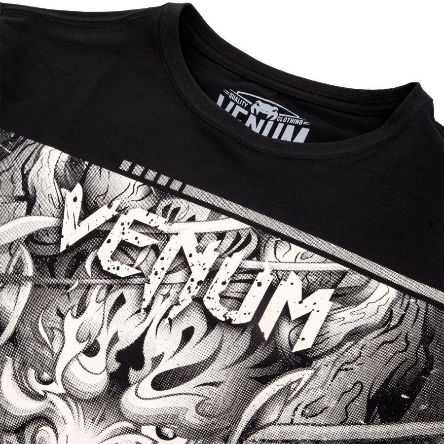 venum devil t-shirt - weißschwarz