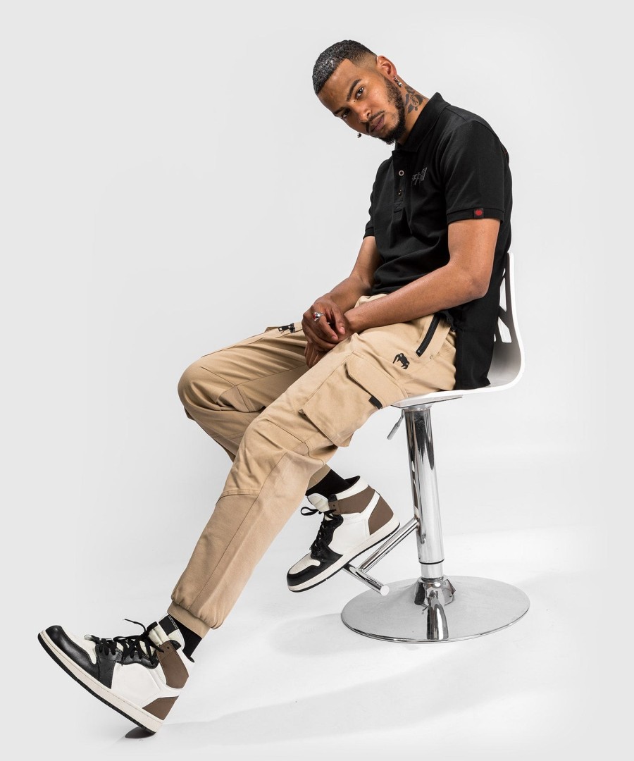 venum okinawa 3.0 polo – schwarzrot