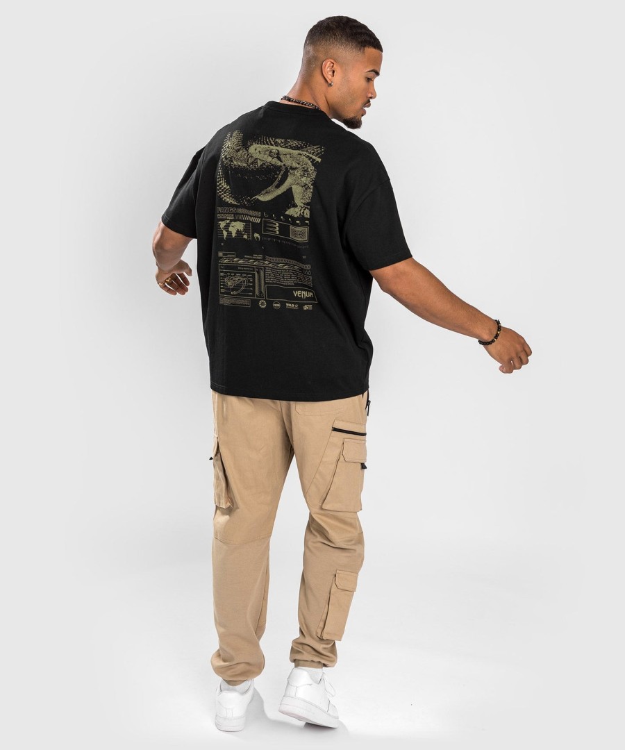 venum fangs t-shirt – oversize-passform – schwarz