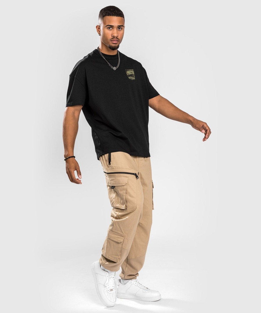 venum fangs t-shirt – oversize-passform – schwarz