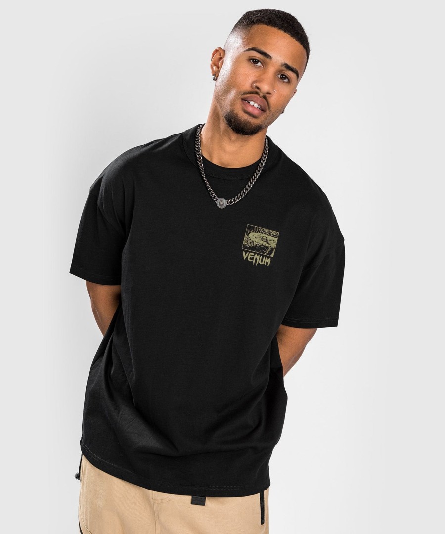 venum fangs t-shirt – oversize-passform – schwarz