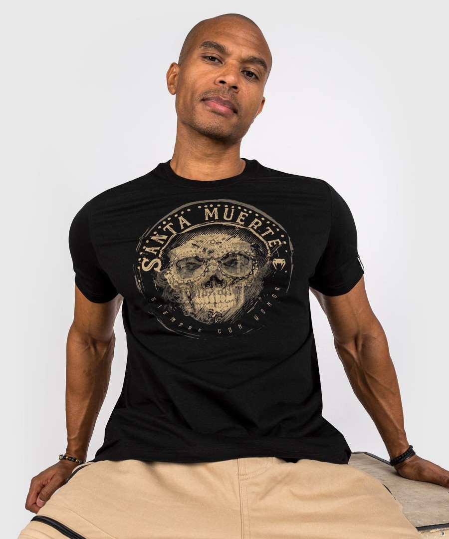 venum santa muerte dark side - t-shirt - schwarzbraun