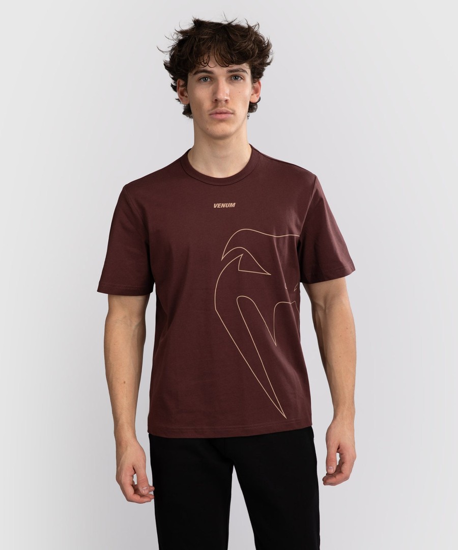 venum giant connect t-shirt – schokoladenbraun