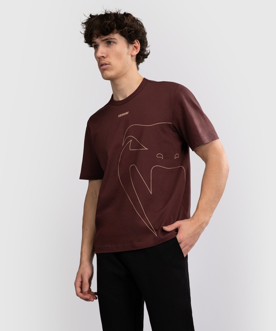 venum giant connect t-shirt – schokoladenbraun