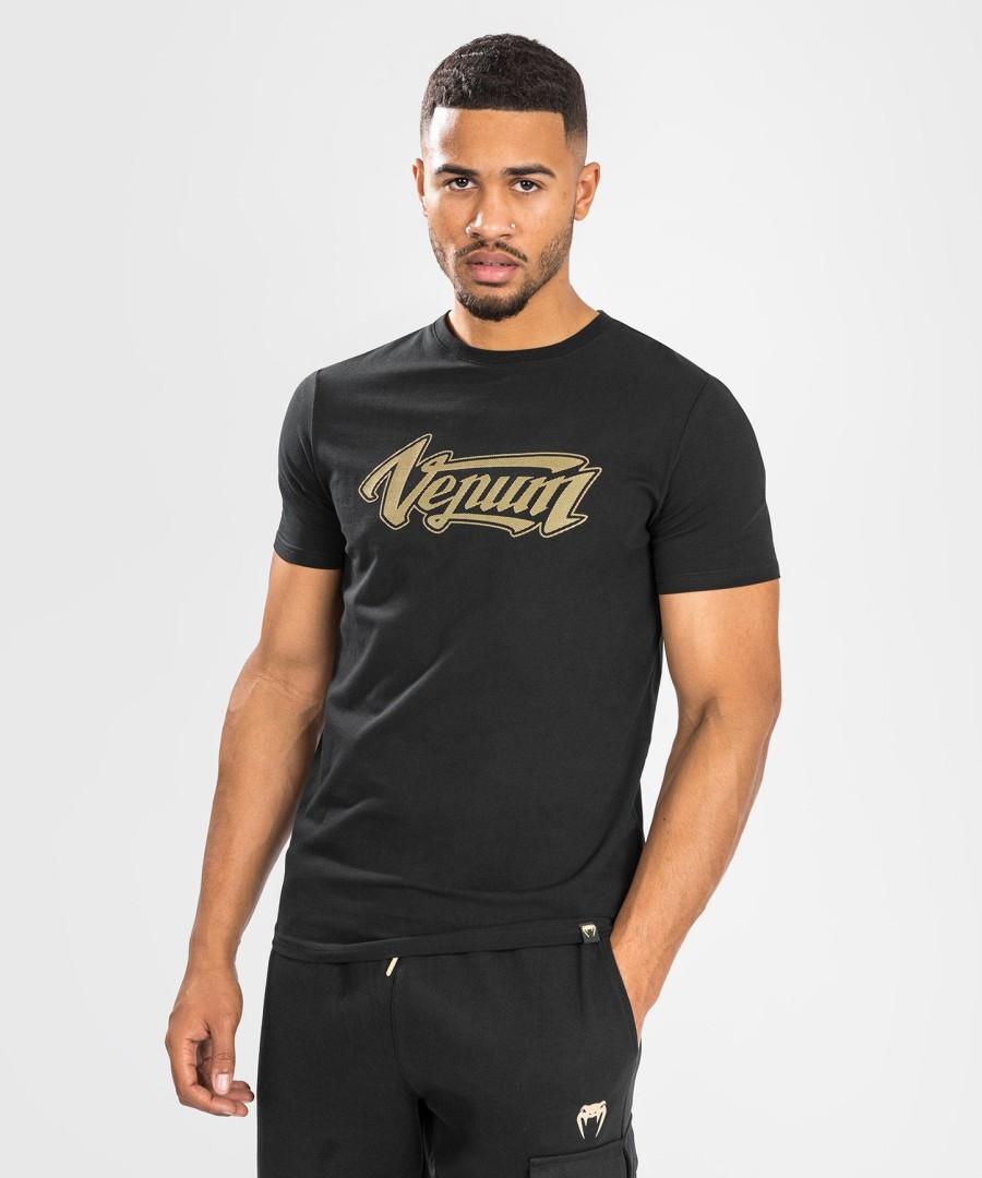 venum absolute 2.0 t-shirt – angepasste passform – schwarzgold