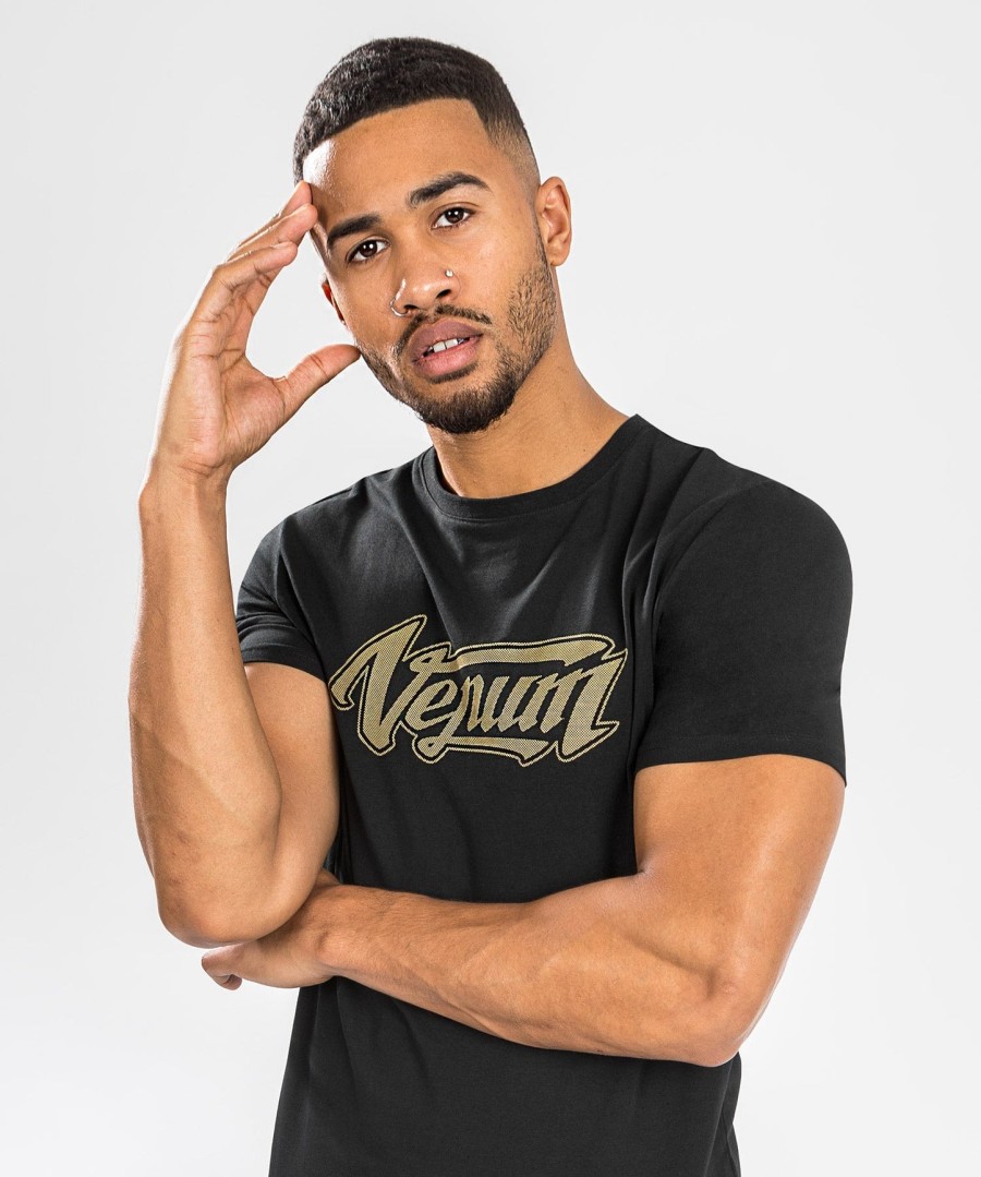venum absolute 2.0 t-shirt – angepasste passform – schwarzgold