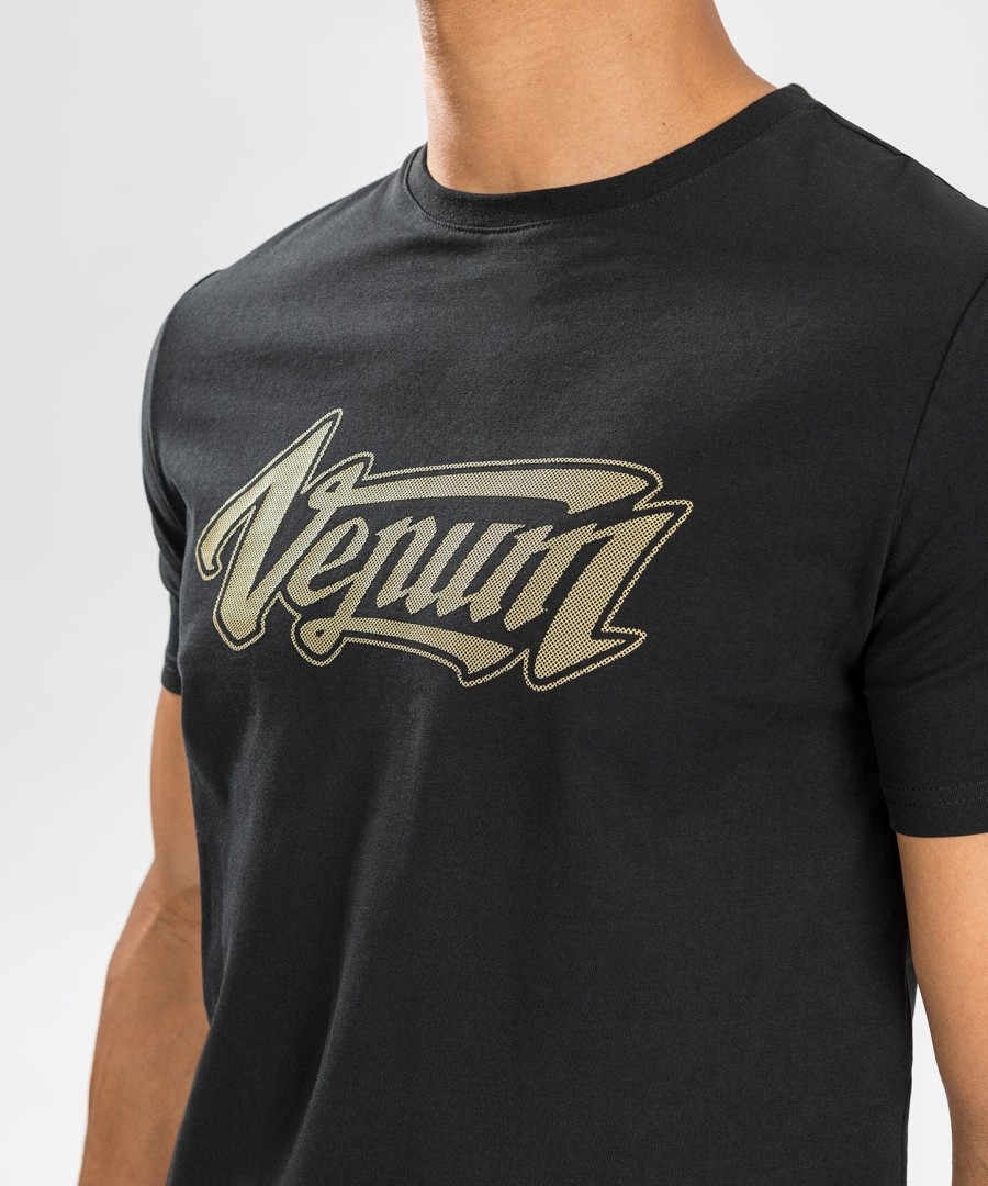 venum absolute 2.0 t-shirt – angepasste passform – schwarzgold