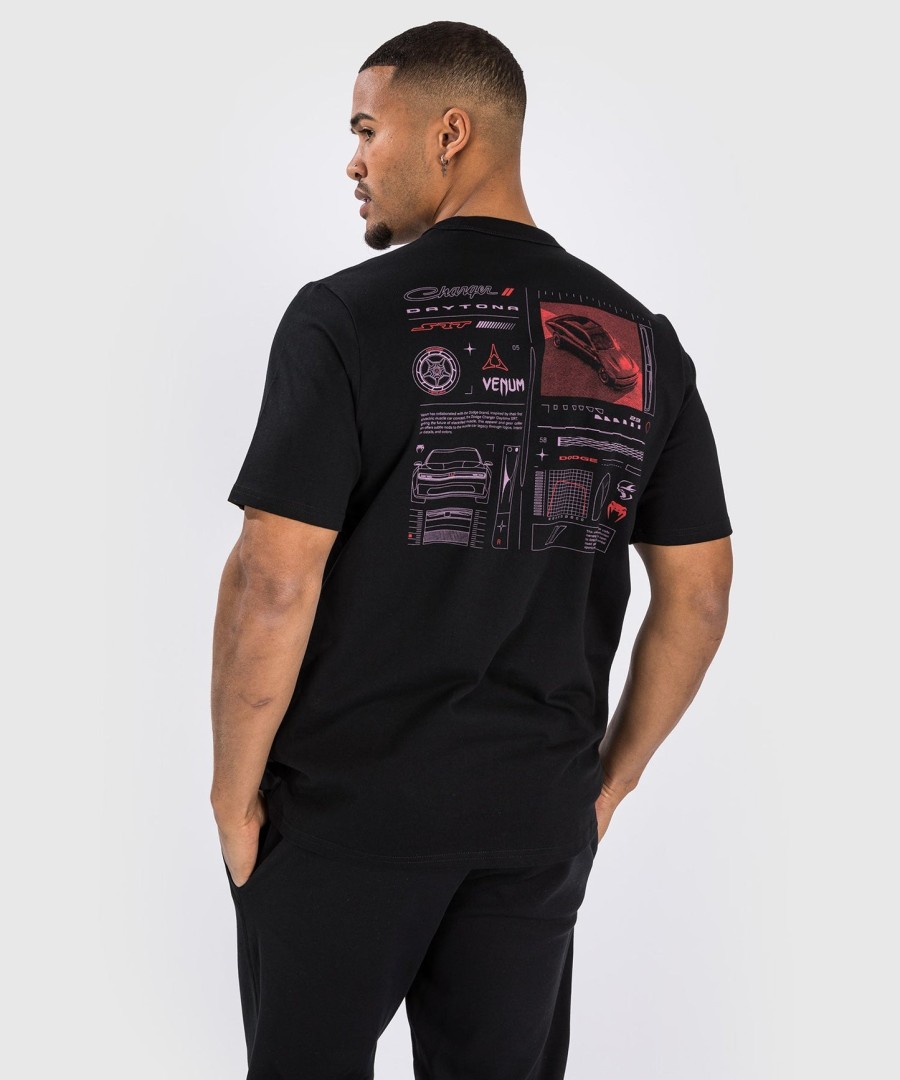venum x dodge banshee herren-t-shirt - schwarz