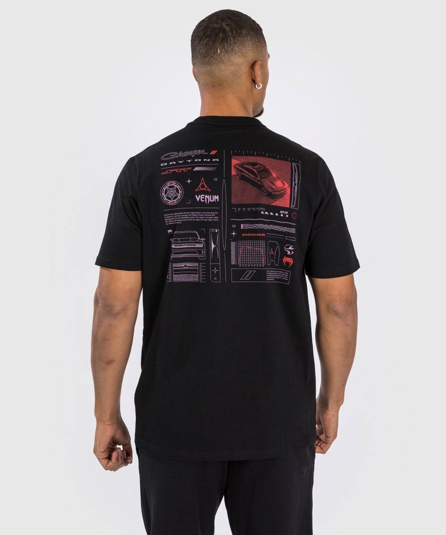 venum x dodge banshee herren-t-shirt - schwarz