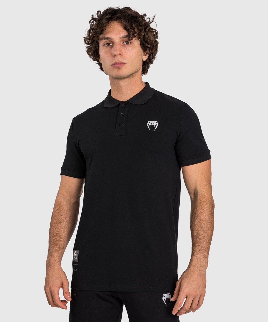 venum x dodge demon 170 herren-poloshirt – schwarz