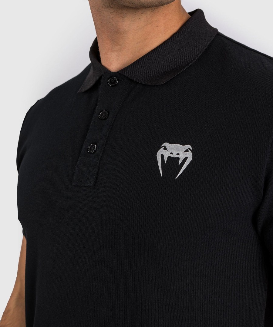 venum x dodge demon 170 herren-poloshirt – schwarz