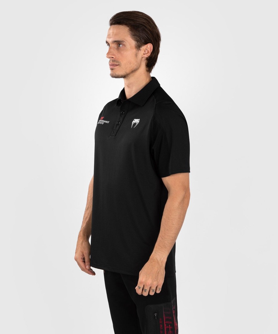 ufc venum performance institute 2.0 herren-poloshirt – schwarzrot