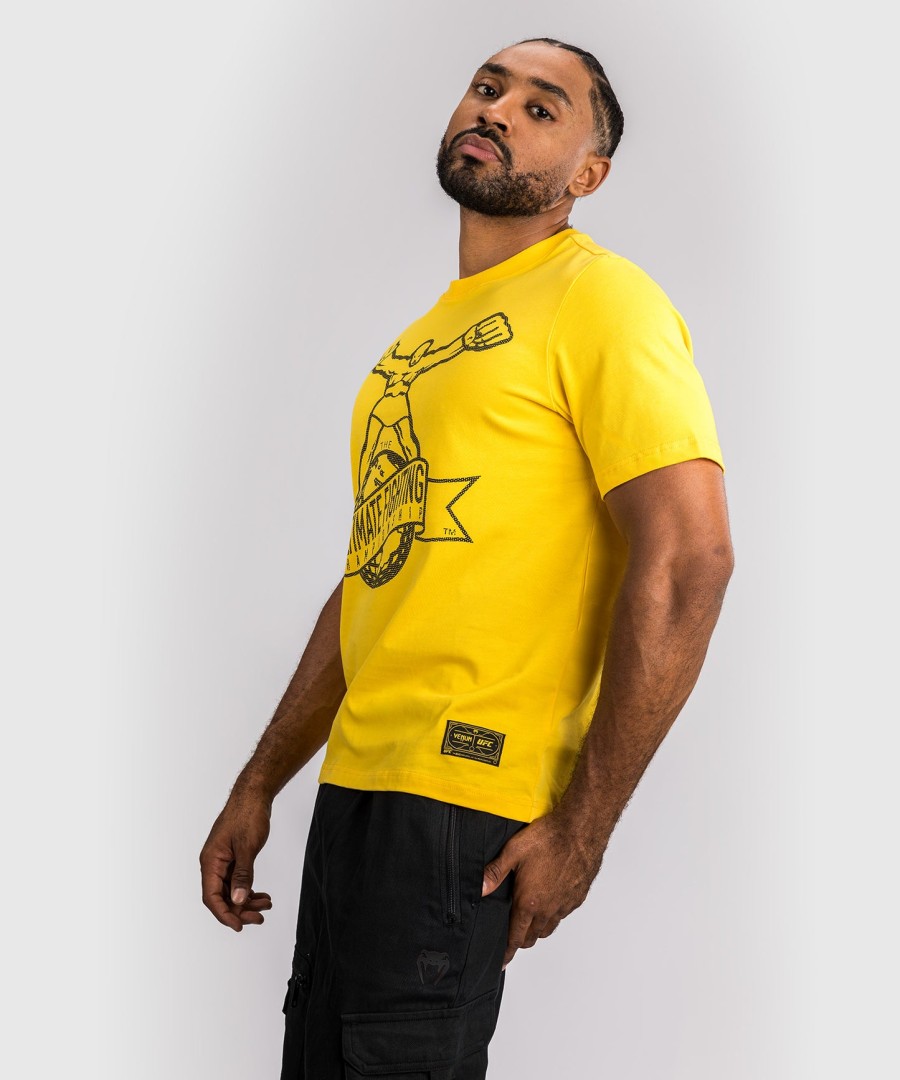 ufc by venum ulti-man t-shirt - gelb