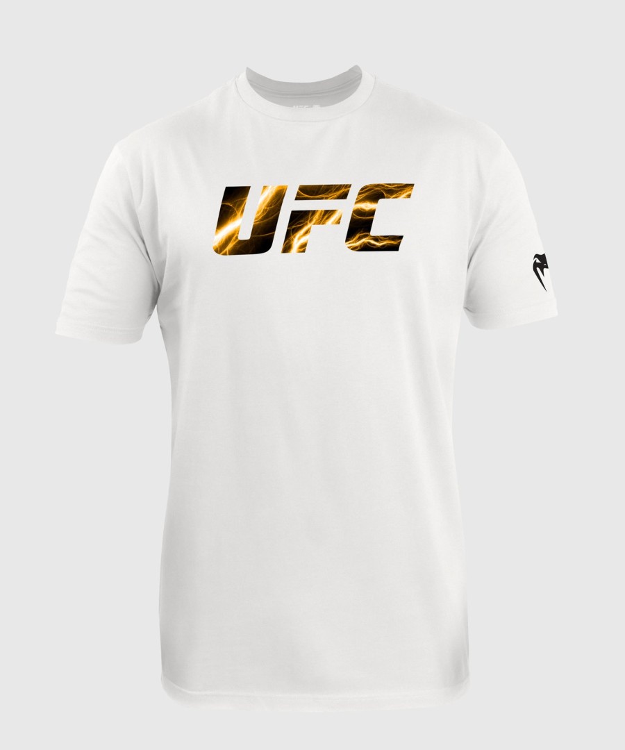 ufc-herren-t-shirt „unrivaled by venum white israel adesanya