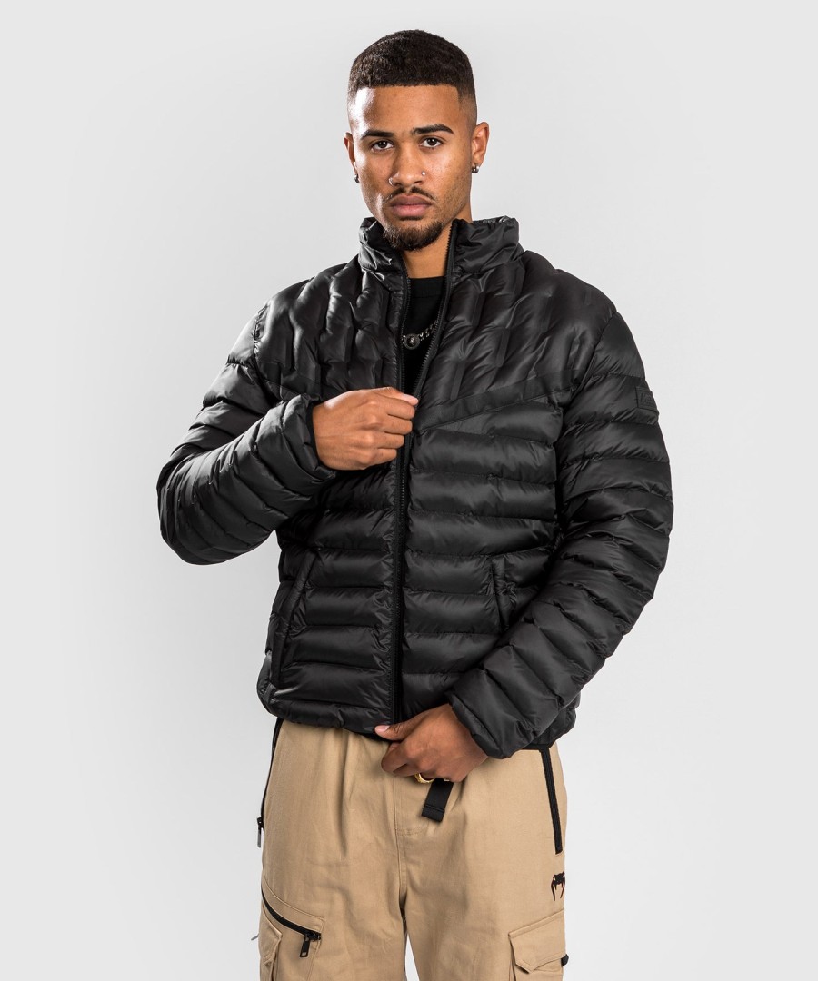 venum elite light daunenjacke - schwarz