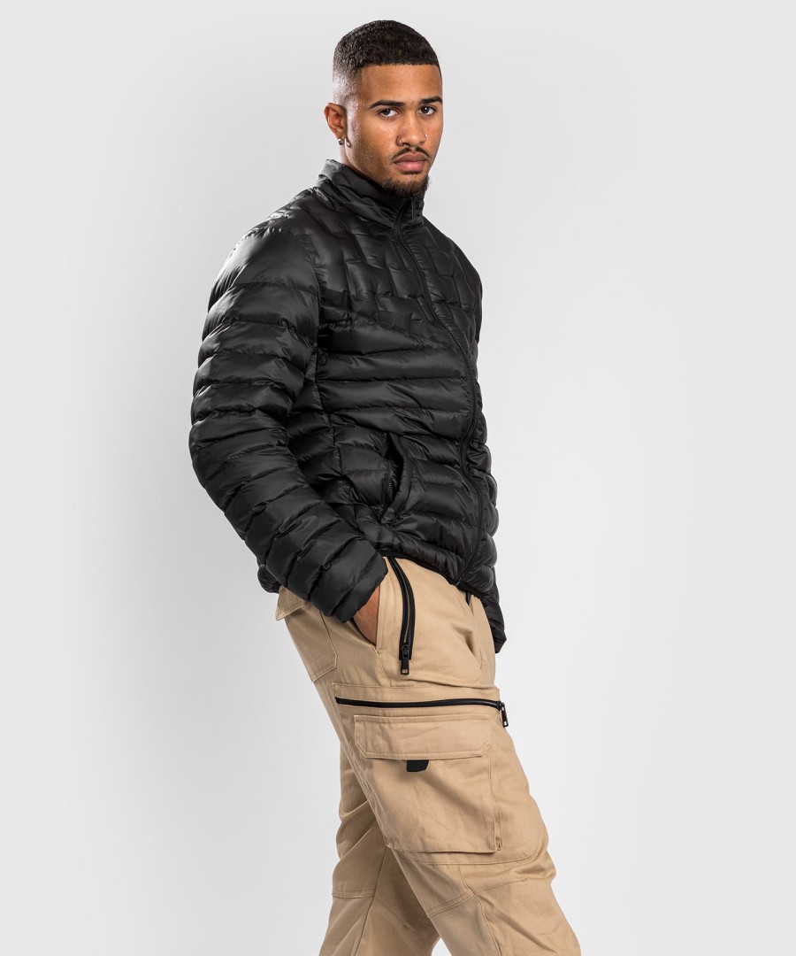 venum elite light daunenjacke - schwarz