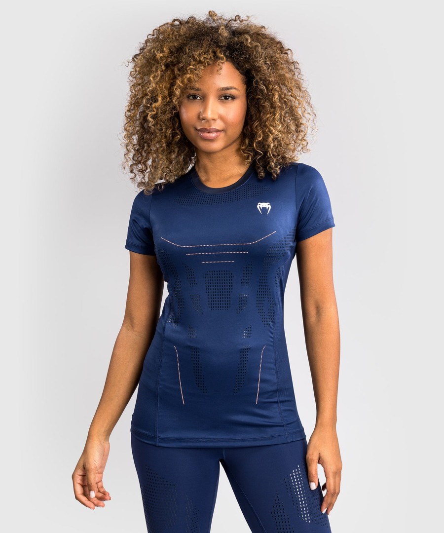venum technical 3.0 damen dry tech t-shirt – nachtblau