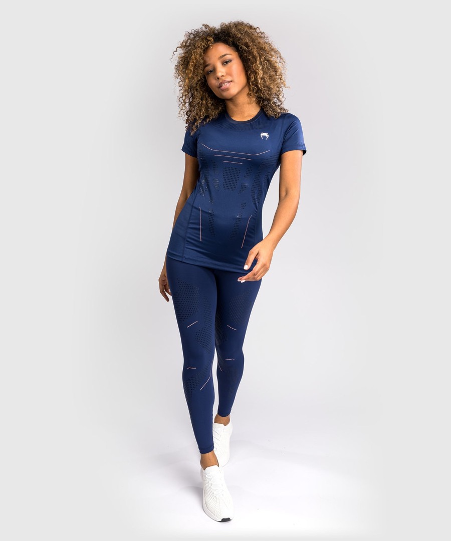 venum technical 3.0 damen dry tech t-shirt – nachtblau