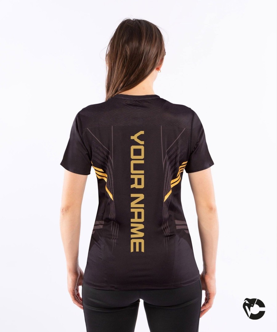 ufc venum personalisiertes authentisches fight night damen-einlauftrikot - champion