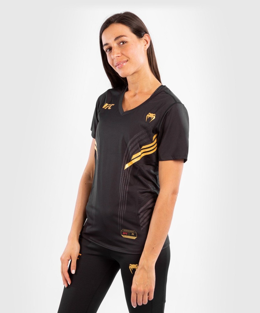 ufc venum personalisiertes authentisches fight night damen-einlauftrikot - champion