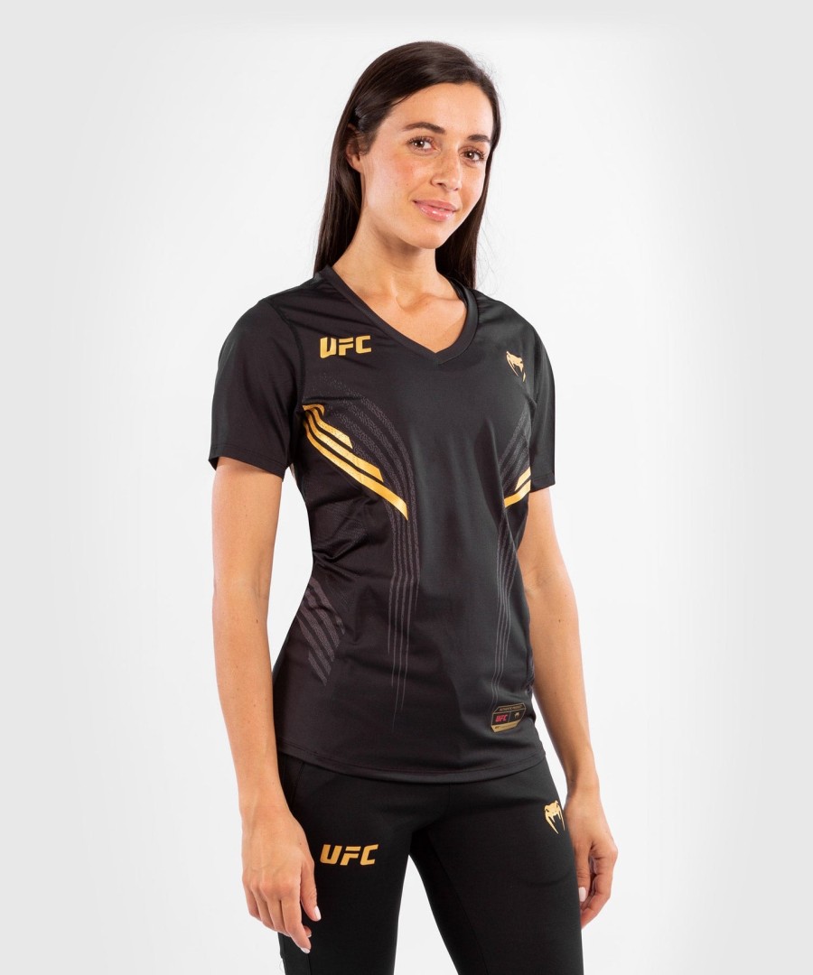ufc venum personalisiertes authentisches fight night damen-einlauftrikot - champion