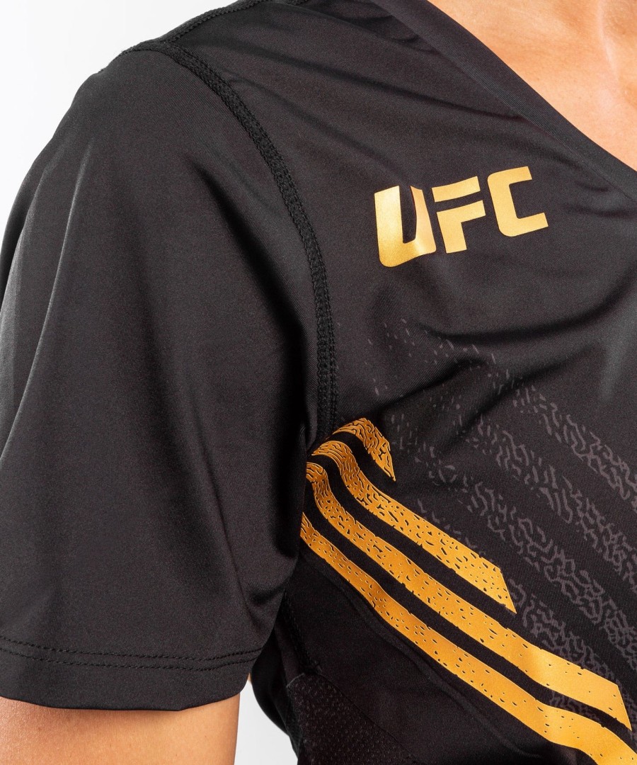 ufc venum personalisiertes authentisches fight night damen-einlauftrikot - champion