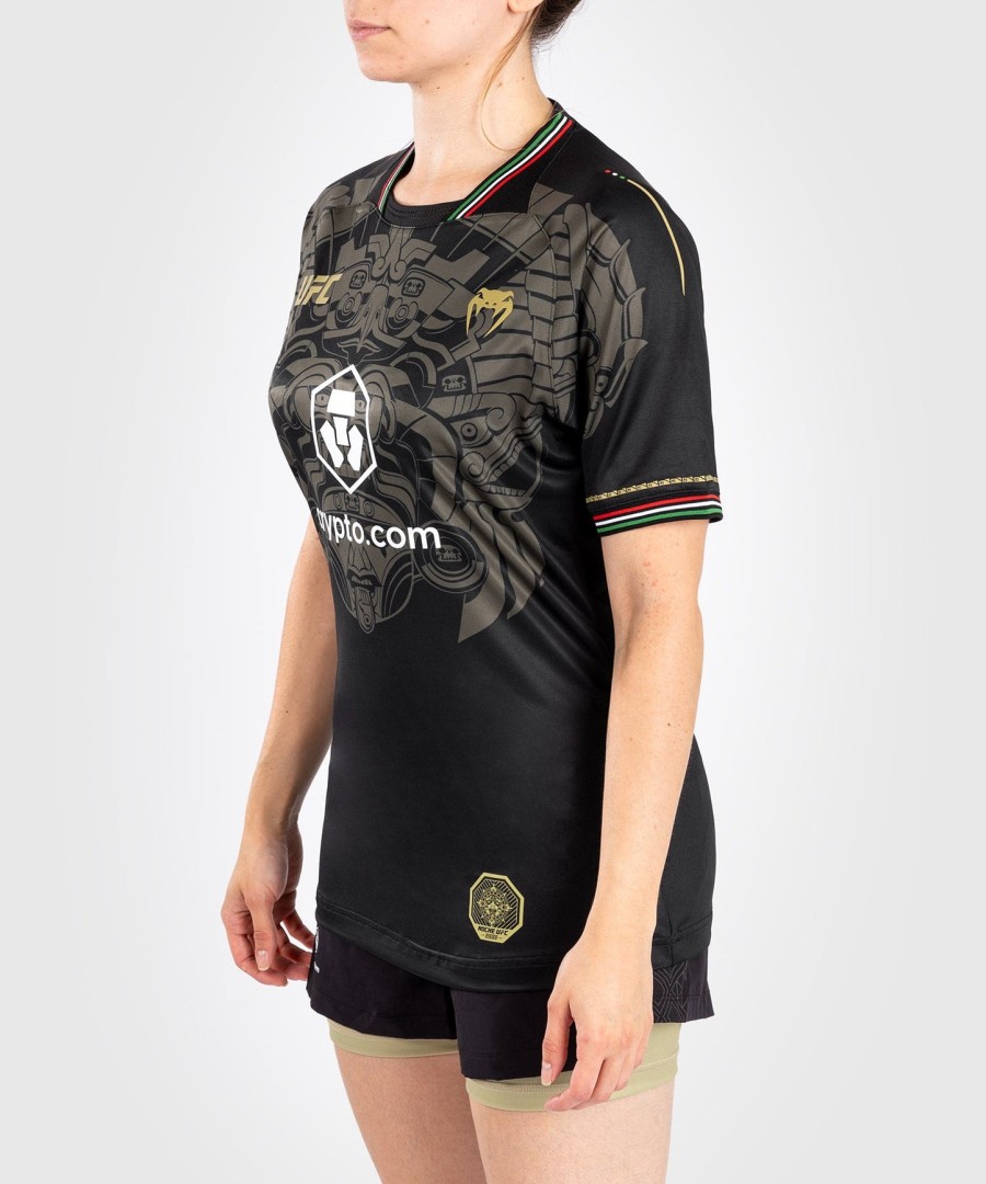 noche ufc by venum authentic fight night damen-einlauftrikot - schwarz