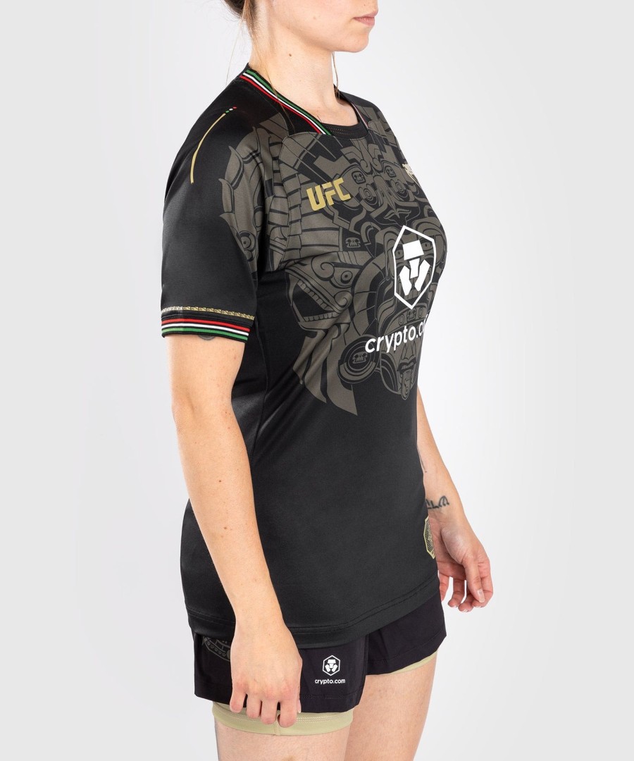 noche ufc by venum authentic fight night damen-einlauftrikot - schwarz