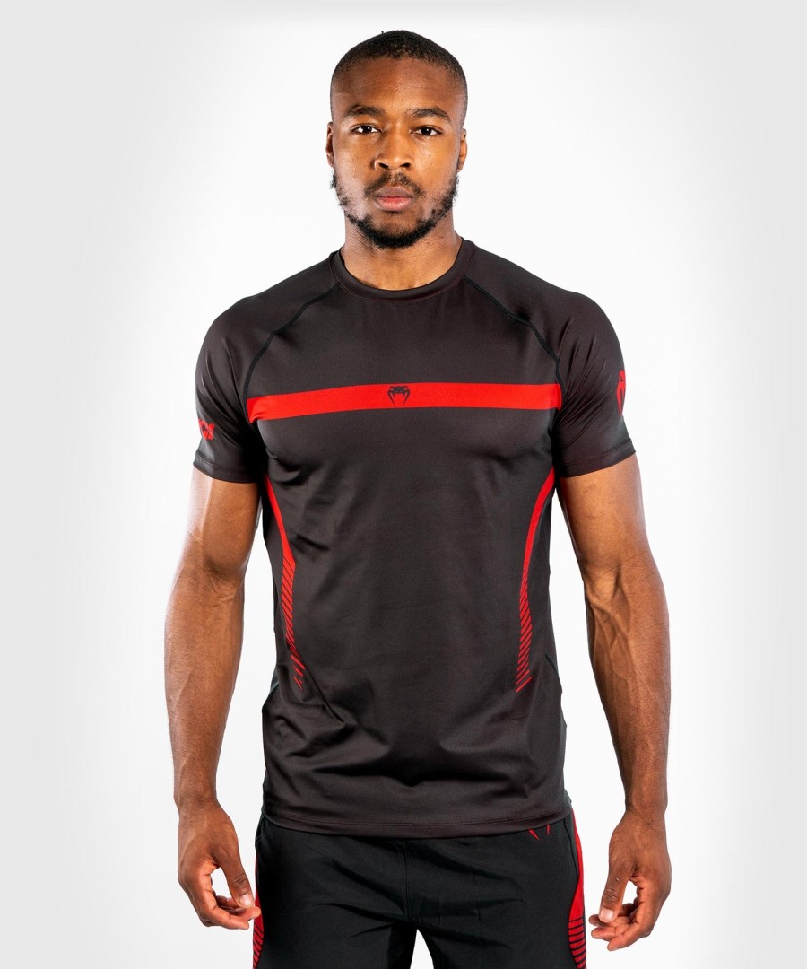 venum nogi 3.0 dry tech t-shirt – schwarzrot