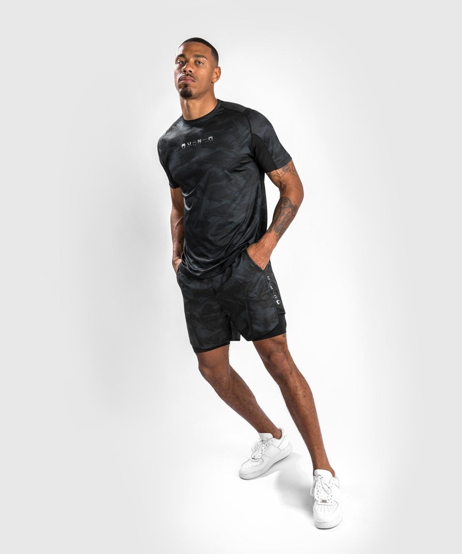 venum electron 3.0 dry tech t-shirt – kurzarm – schwarz