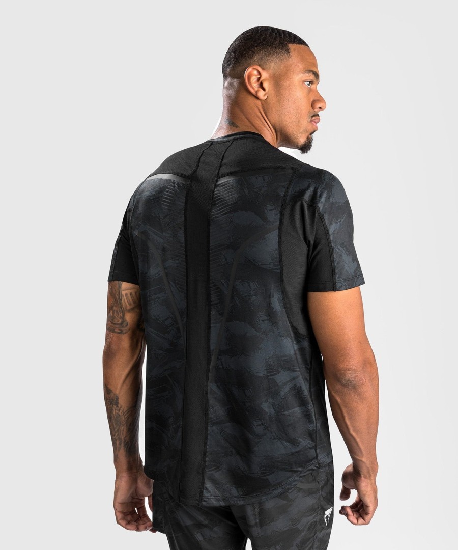 venum electron 3.0 dry tech t-shirt – kurzarm – schwarz