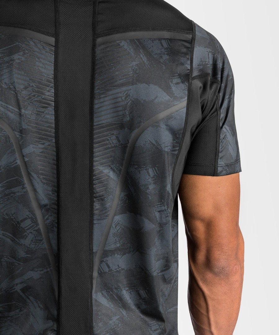 venum electron 3.0 dry tech t-shirt – kurzarm – schwarz
