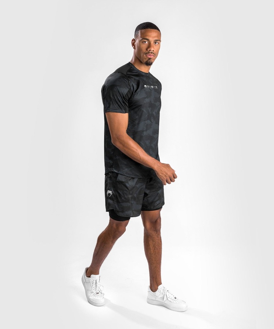 venum electron 3.0 dry tech t-shirt – kurzarm – schwarz