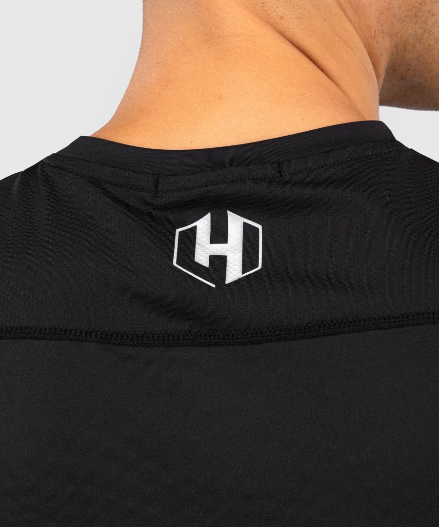 foot korner x venum hexagon mma t-shirt - schwarzsilber