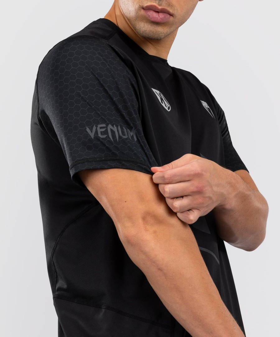 foot korner x venum hexagon mma t-shirt - schwarzsilber