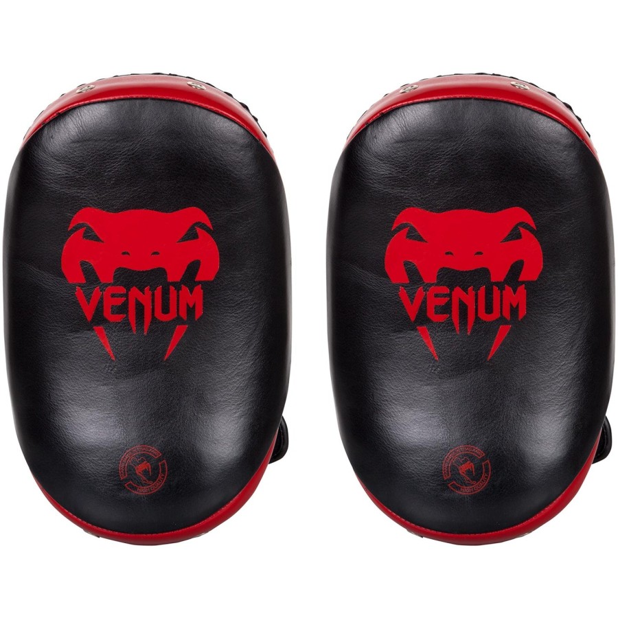 venum kick pads leder – schwarzrot
