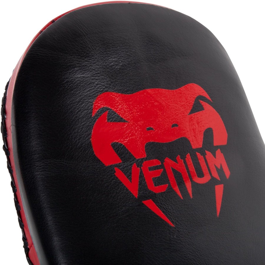venum kick pads leder – schwarzrot