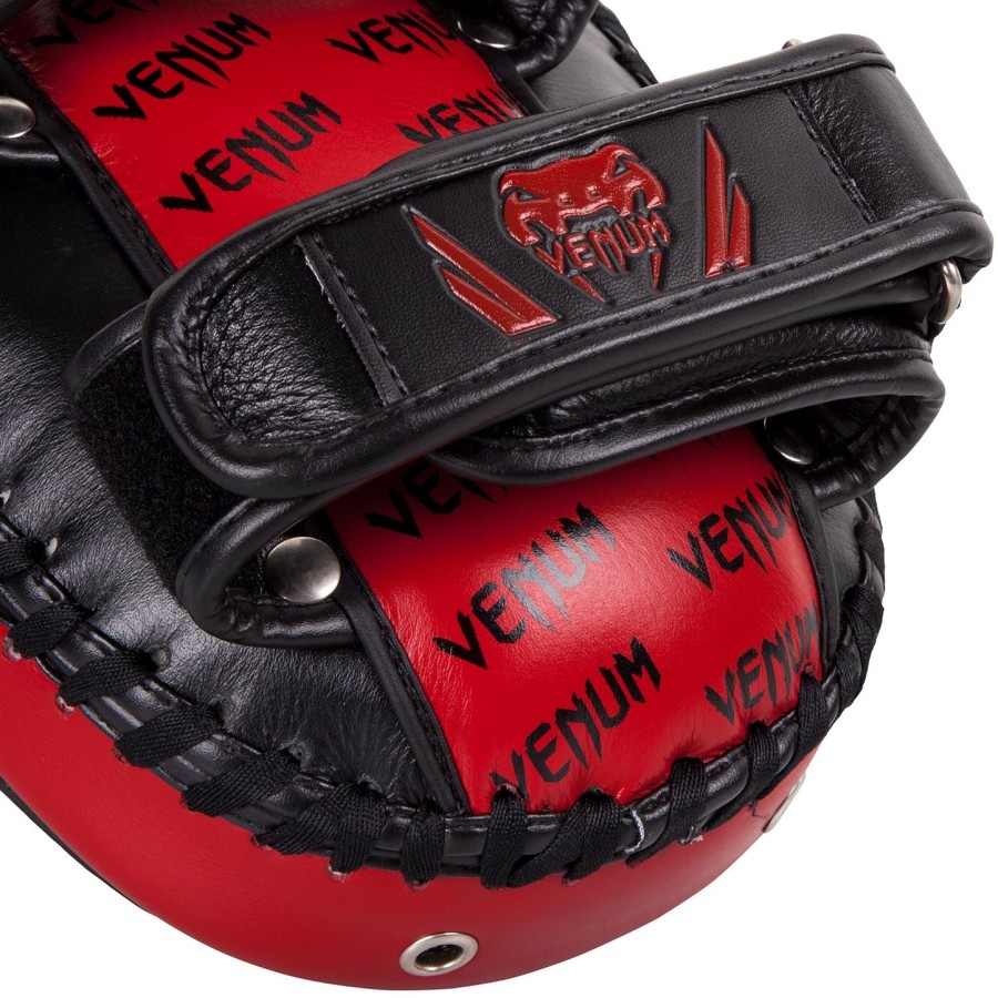 venum kick pads leder – schwarzrot