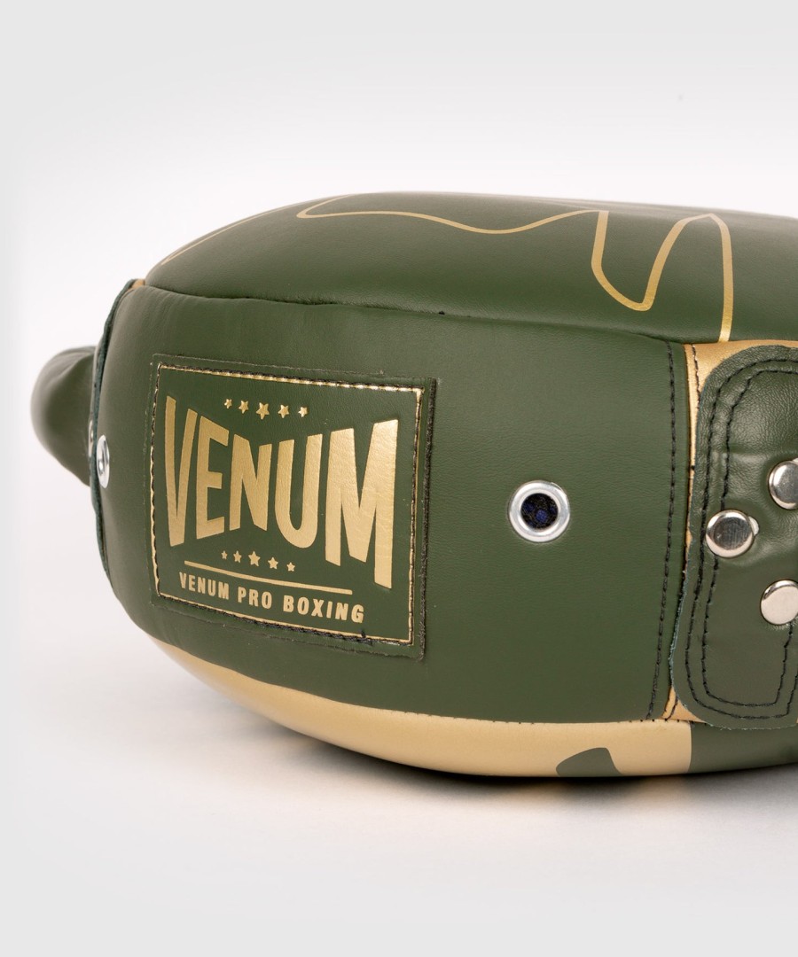 venum pro boxing mini round punch shield - khakigold