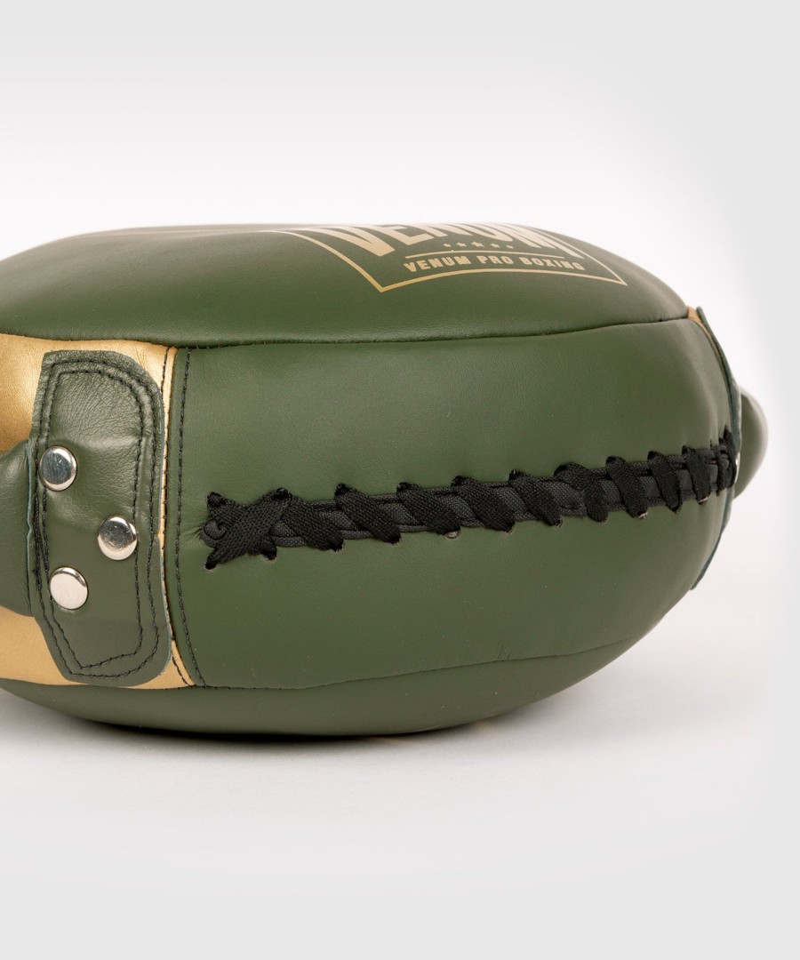 venum pro boxing mini round punch shield - khakigold