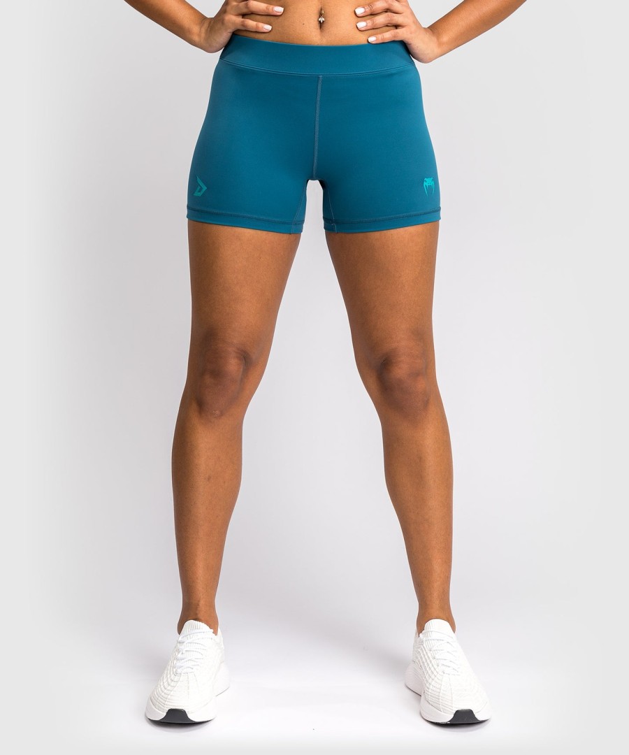 venum x demi damen vale tudo shorts – azurblau